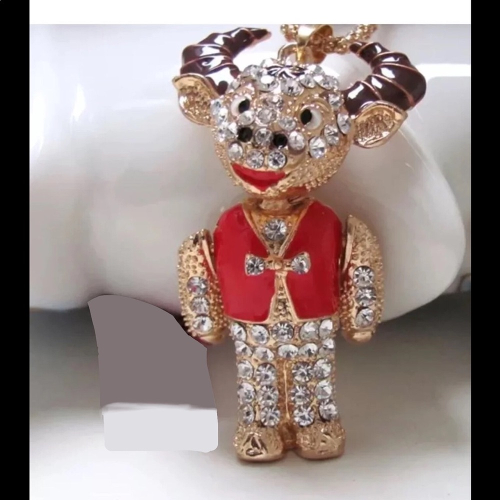 Funny Bull Necklace